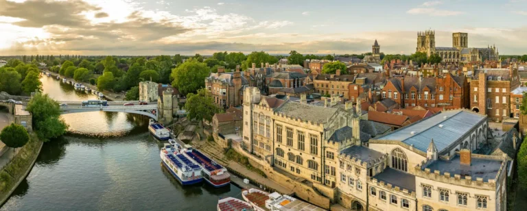 A beautiful view of York, a great student city